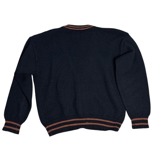 Vintage Herman Geist Wool Cardigan Horse Buttons - Picture 5 of 5